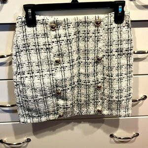 Shein wool-like mini skirt. Size 4